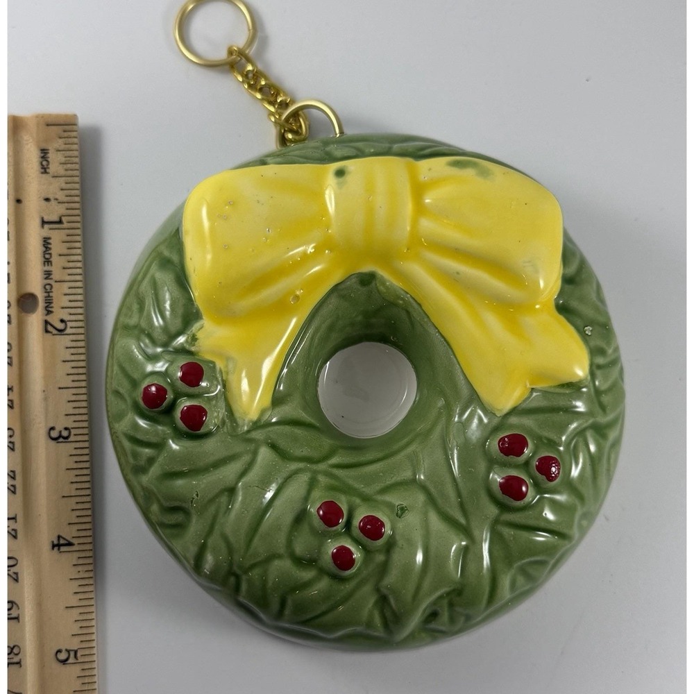 Vintage 1980's Cook's Tools Ceramic Christmas Tree Wreath Decorative Molds - Picture 4 of 10